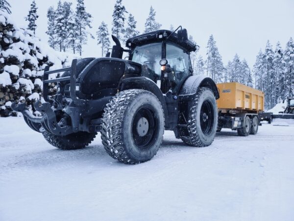 Traktor med lastare