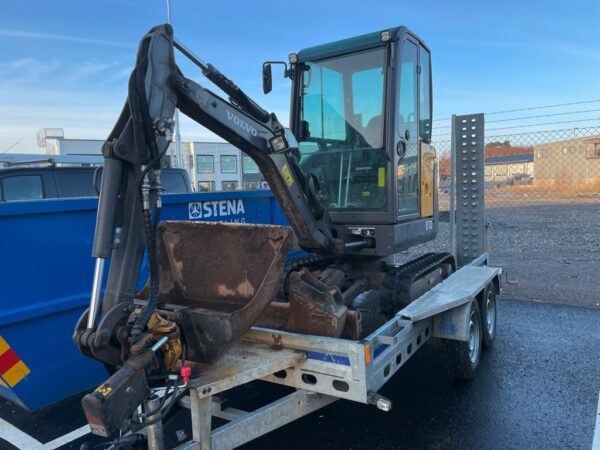 Minigrävare med engcon EC02