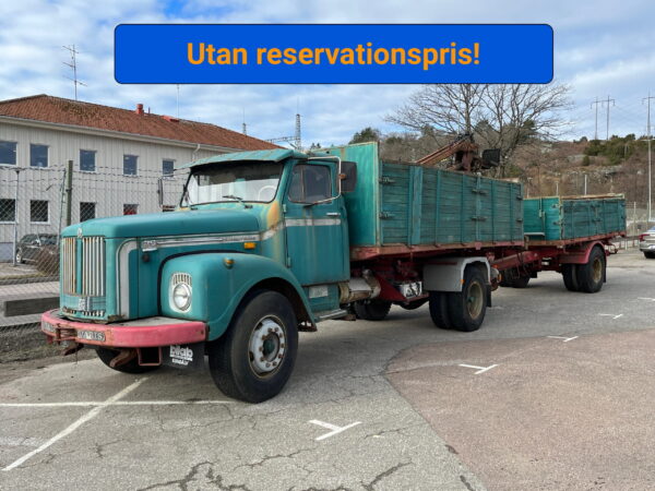 Veteranlastbil utan reservationspris!