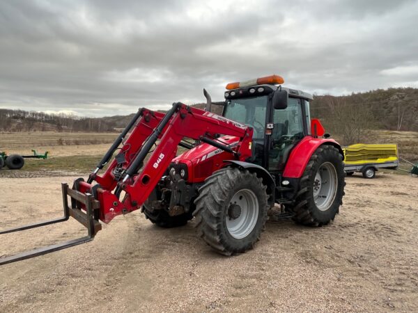 Lastar traktor med stepnose