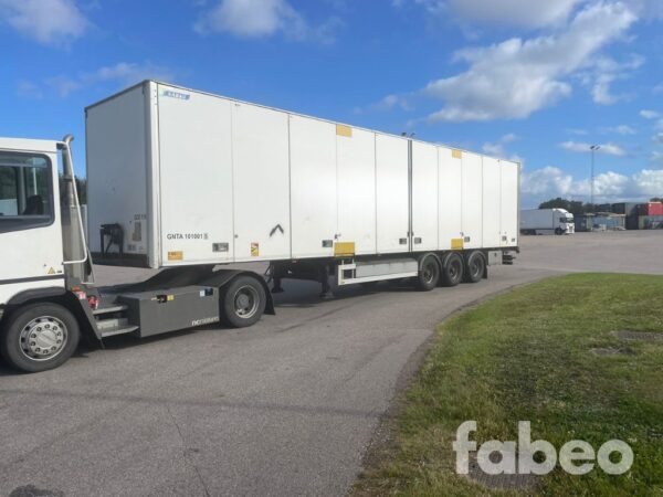 Närko S3HW23L62 Skåptrailer