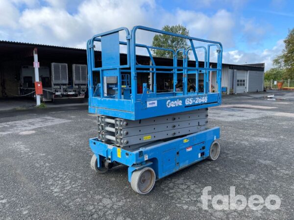 Genie GS-2646 Genie GS-2646 saxlift med utskjut
