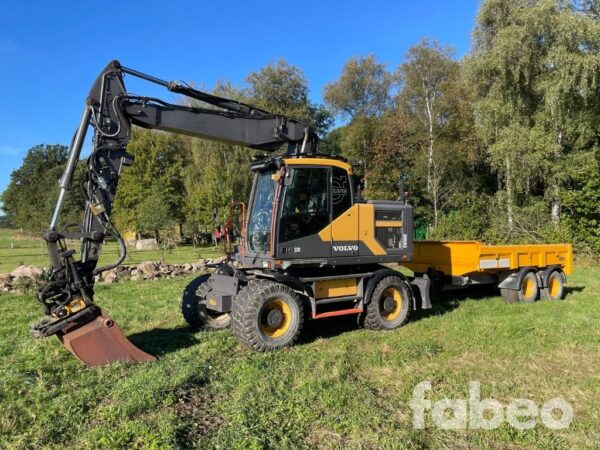 Volvo EW160E Volvo EW160E Hjulgrävare