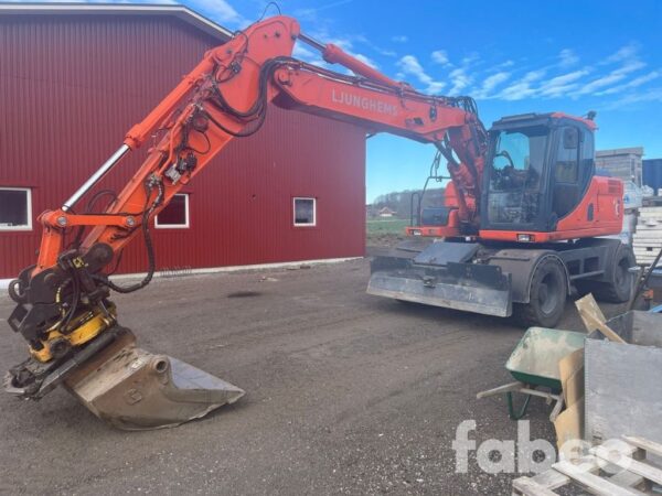 Doosan DX160W Hjulgrävare