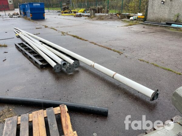 Fabeo - Hem 42 Flaggstänger 5st 5 st Flaggstänger i olika längder