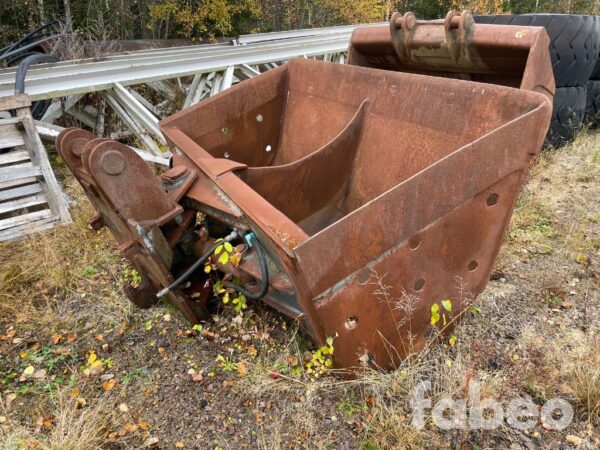 Fabeo - Hem 18 Hydraulisk skopa Hydraulisk skopa med B30 fäste