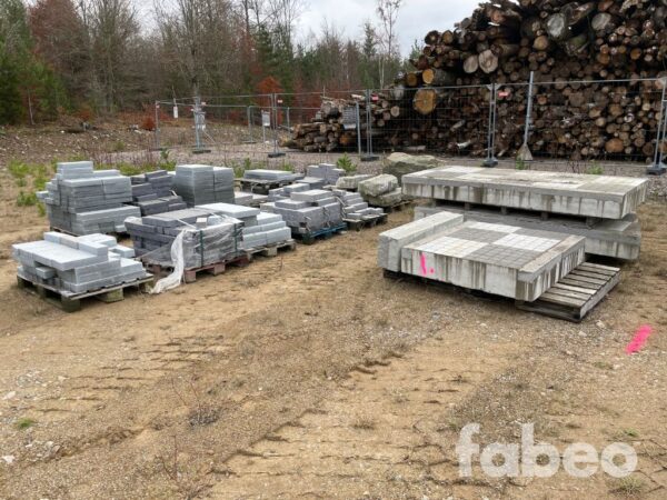 Parti med sten / betong material Parti med sten / betong material 1