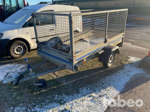 TGAB LS0500U Släpvagn med Gallergrindar