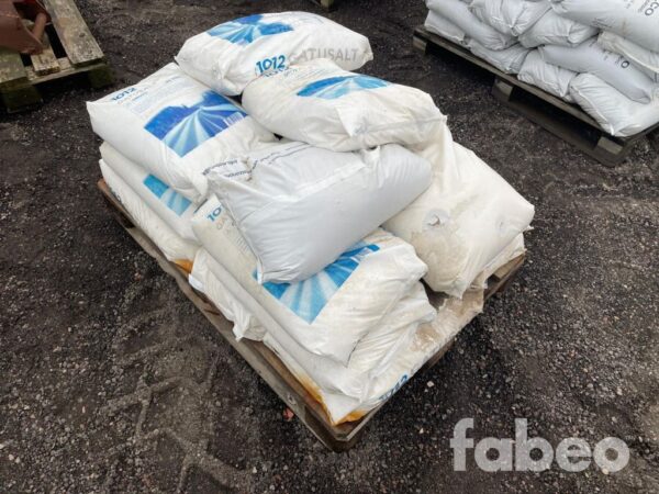 Gatusalt – 2 pallar (25 kg säckar)