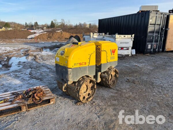 Wacker Neuson RTSC3 Radiostyrd lerpackare