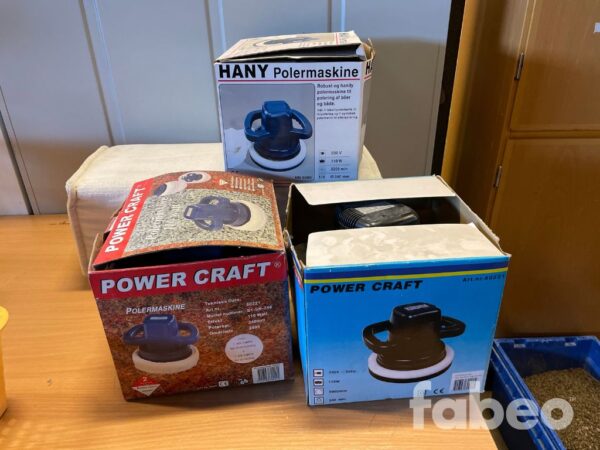 Power Craft / Hany Polermaskiner Power Craft / Hany Polermaskiner 3st