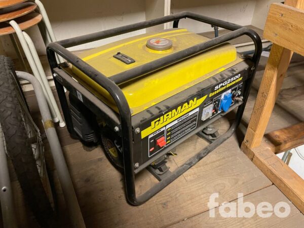 Firman SPG2500 Firman SPG2500 Elverk