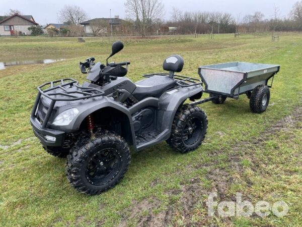 Goes 625 S IRON Goes 625 S IRON med vagn