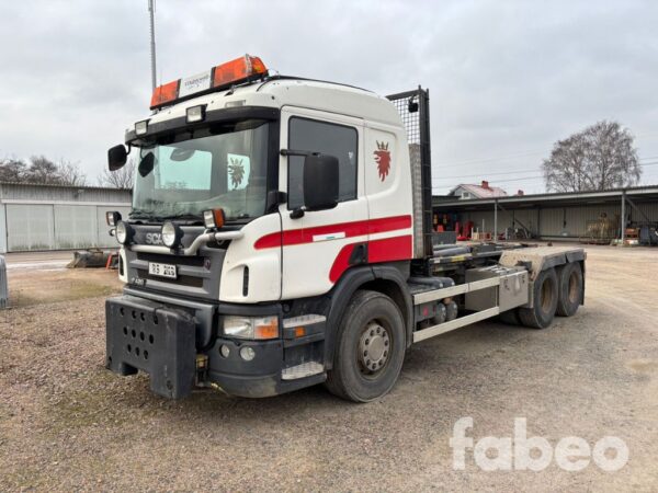 Scania P420LB Plogutrustad lastväxlare