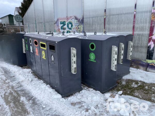 Nr 1 Soptunnor 5 fack Soptunnor 4st med 5 fack