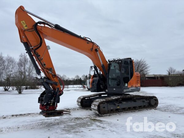 Doosan DX235LCR-5 Bandgrävare med tiltrotator & 3D GPS