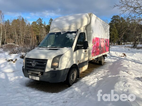 Volkswagen CRAFTER 35 CHASSI EH Lastbil med bakgavellyft