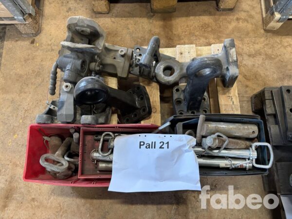 Dragkoppling & dragöglor till Dumpervagn