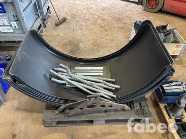 Stänkskydd till Liebherr Hjullastare