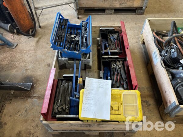 Kompletta verktyglådor (6 st)