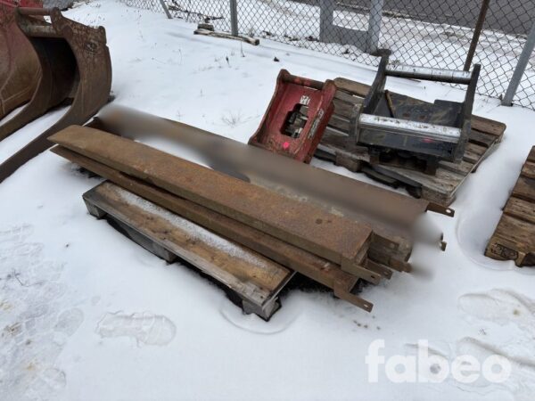 Norje Förlängningsgafflar 2000 mm 7 Ton Förlängningsgafflar