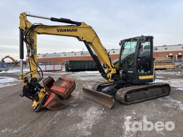 Yanmar VIO80-1A Bandgrävare