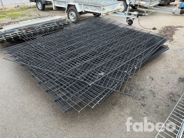 Gallerparti / Byggstängsel 18st