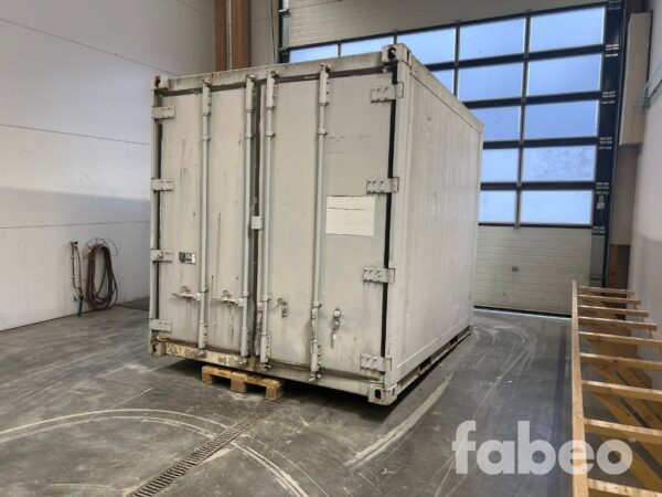 Isolerad container med kyla