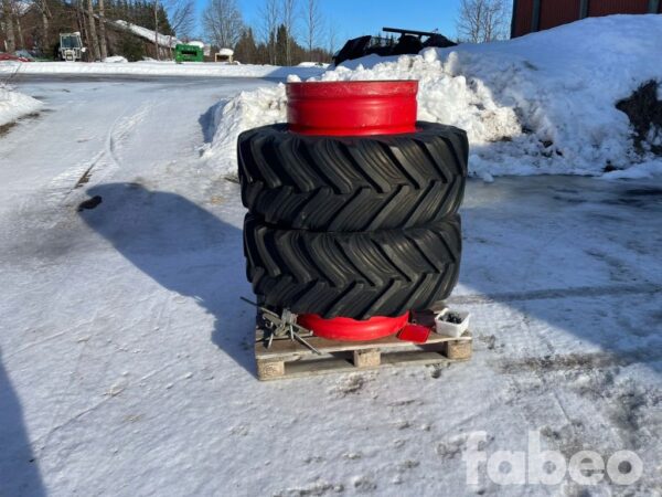 Dubbelmontage 440/65-28” Komplett med spännare