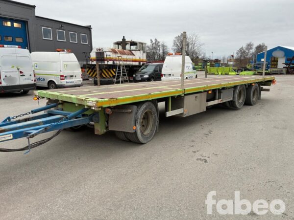 Släpvagn 3-axlig 28 Ton Contar