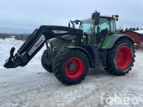Fendt 724 Profi Plus Traktor med lastare
