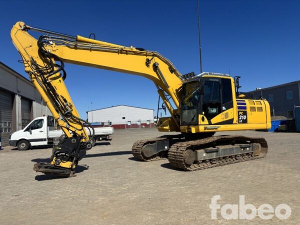 Komatsu PC210LC-11E0 Fin bandgrävare med grävsystem & redskap