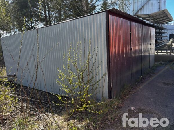 Plåtskjul / Förråd 3x5m
