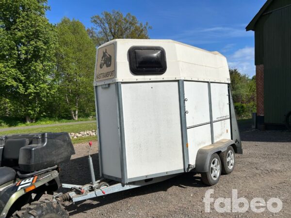 Värmlandsvagn Gaupen H2-1250 Hästtransport Boggie