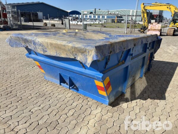 Schaktbalja / Container med Presenning
