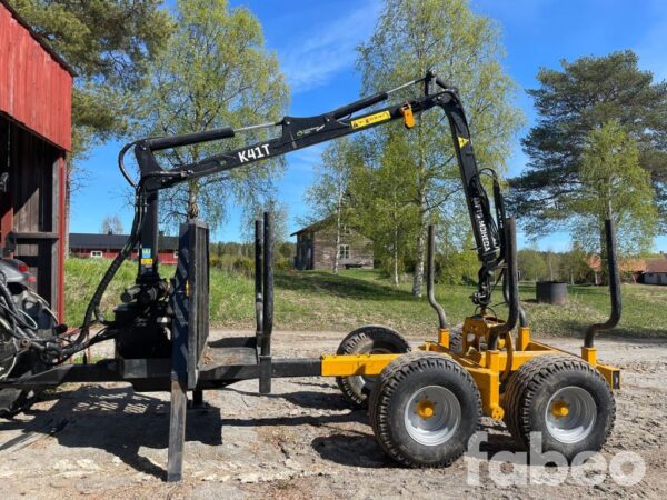 Moheda M101 / K45 Skogsvagn med kran