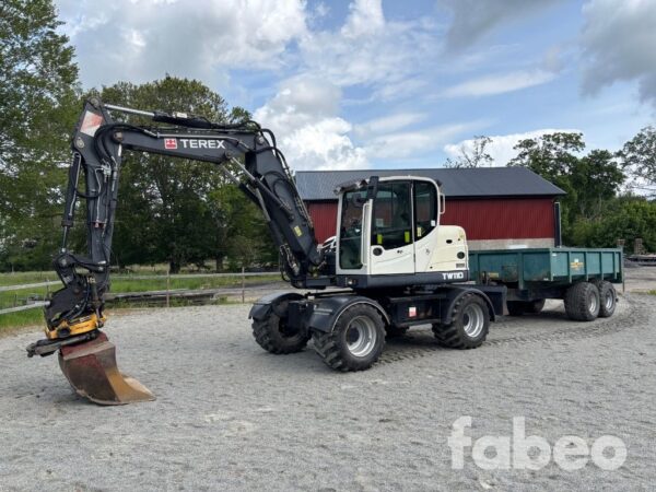 Terex TW110 Terex TW110 med vagn och redskap