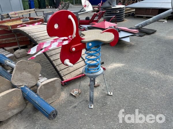 Fjädergunga lekplatsutrustning