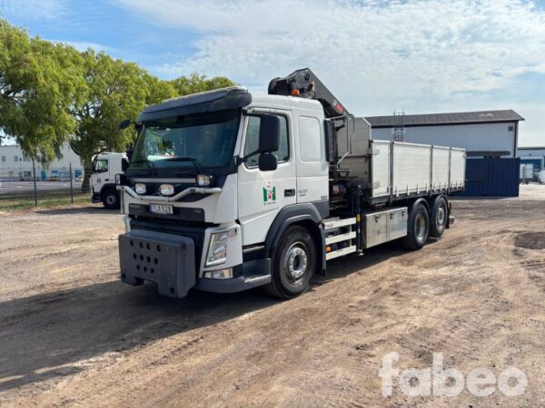 Volvo FM 420 6x2 Kranbil med HIAB 2