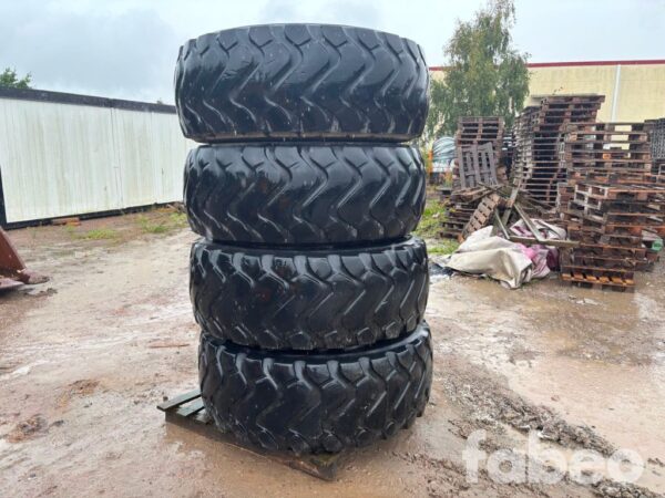 Michelin 20.5 R25 Komplett hjulpaket till lastare