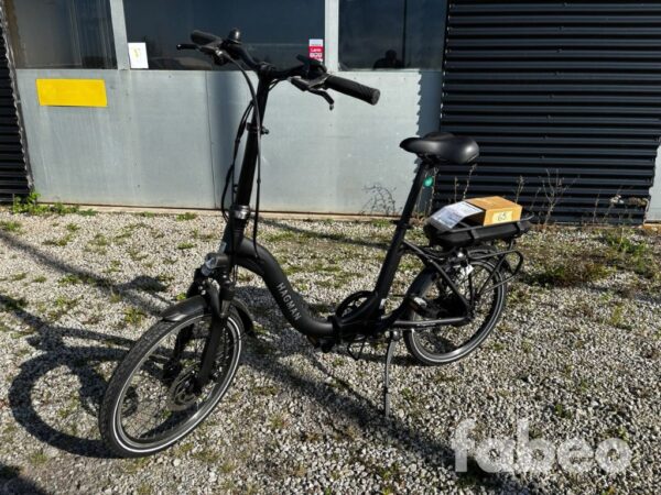 Hagman Skanskvarn BLK Matt Hopfällbar Elcykel / Campingcykel