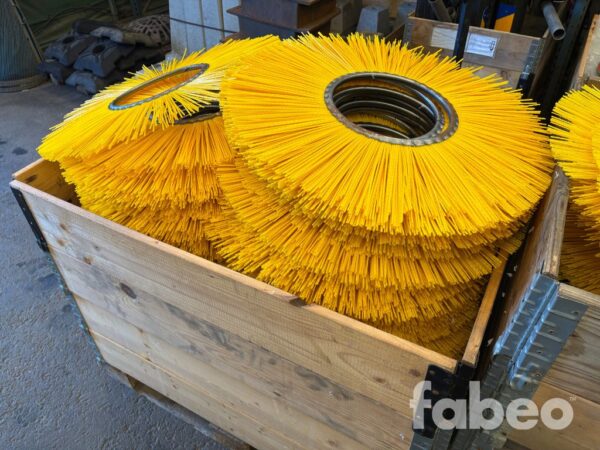 Borstringar med stålnav Borstringar med stålnav 254 x 700 mm