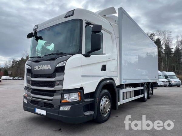 Scania G370 B6X2NA Kyllastbil med bakgavellyft